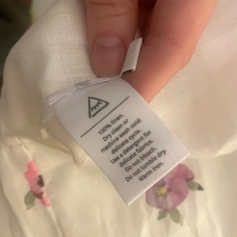 Sleeper Atlanta Pansies Smocked Bodice Midi Dress - Picture 12 of 14